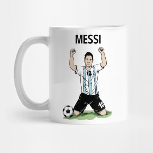 Messi GOAT Mug